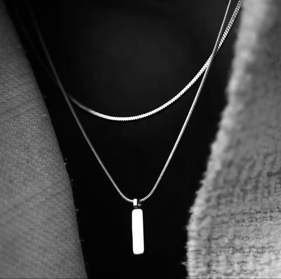 necklaces ACERO volante SILVER