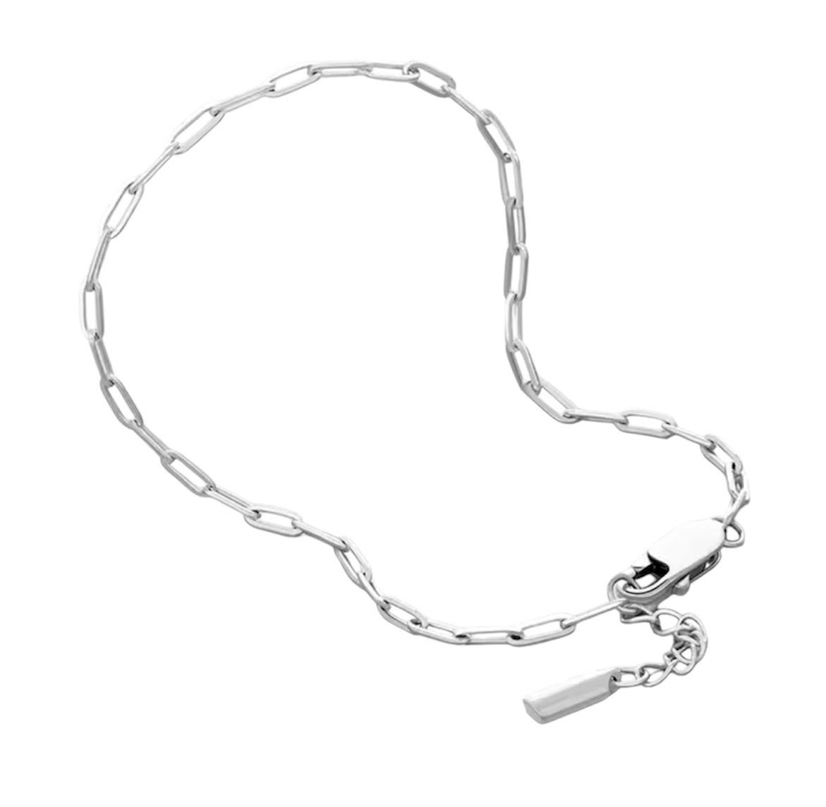 pulsera ACERO cadena SILVER