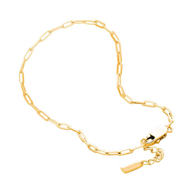 pulsera ACERO cadena GOLD