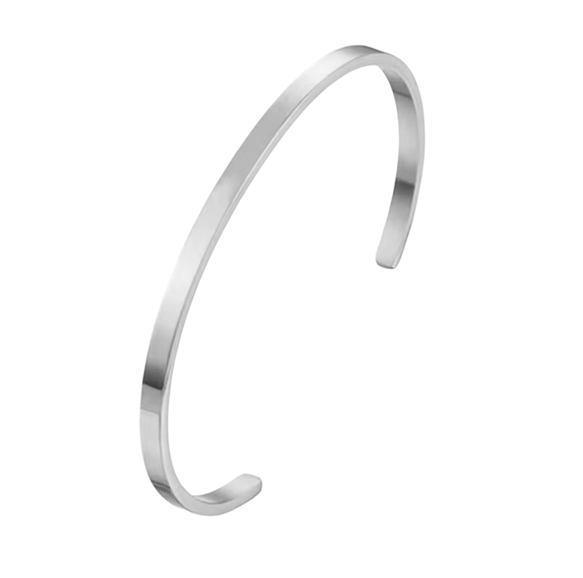 pulsera ACERO minimal SILVER UNSIZE