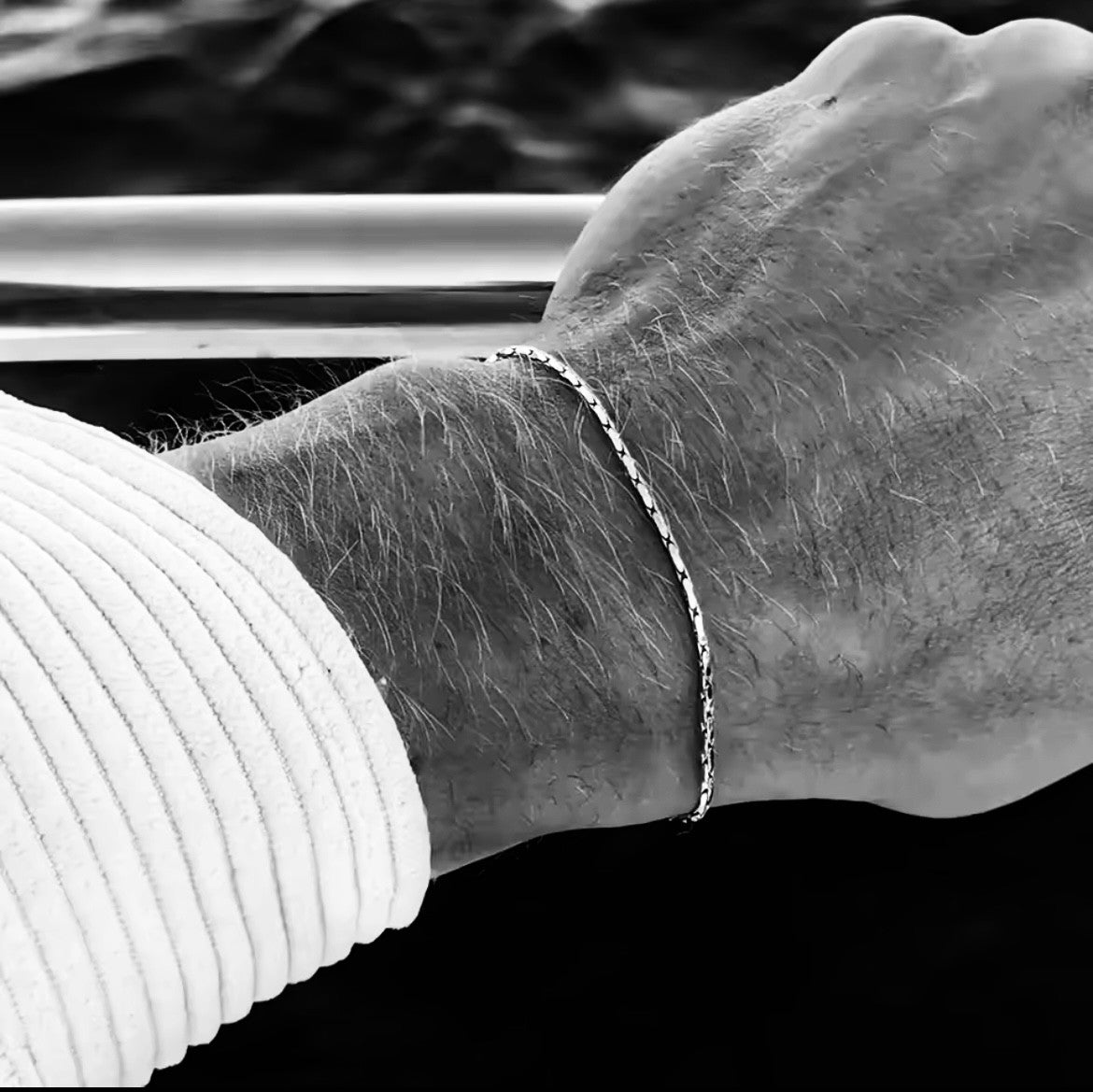 pulsera ACERO vintage SILVER