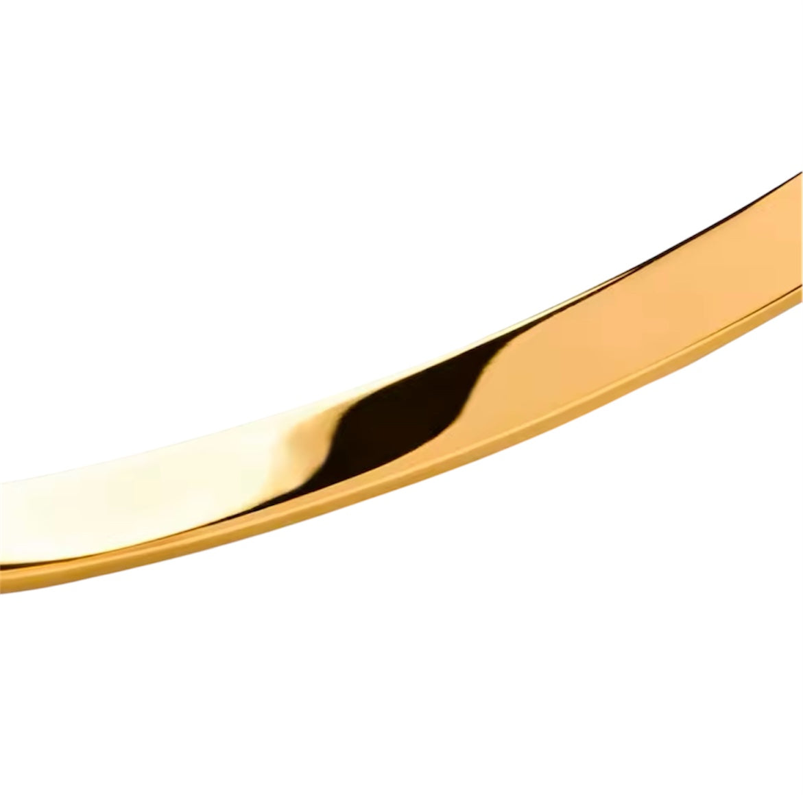 pulsera ACERO minimal GOLD UNSIZE